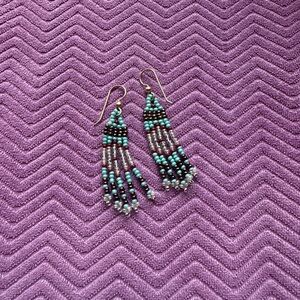 Vintage Native American beaded earrings